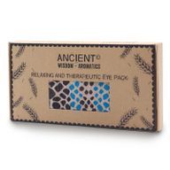 Augenkissen in Geschenkbox - Blaue Viper