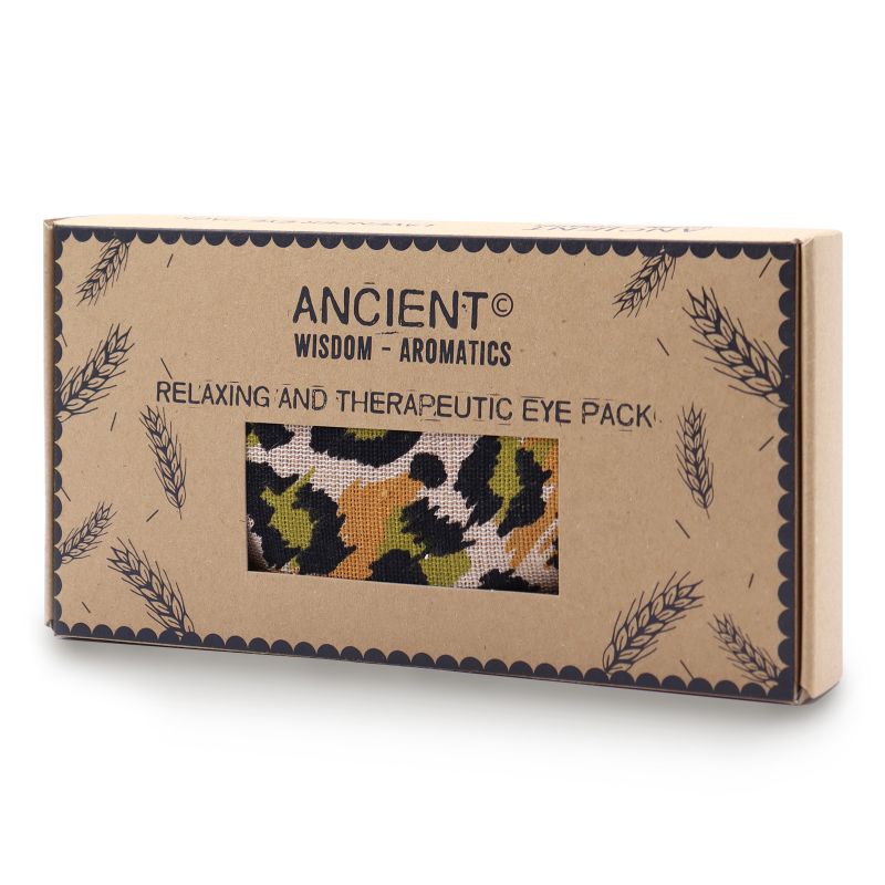 Augenkissen in Geschenkbox - Leopard