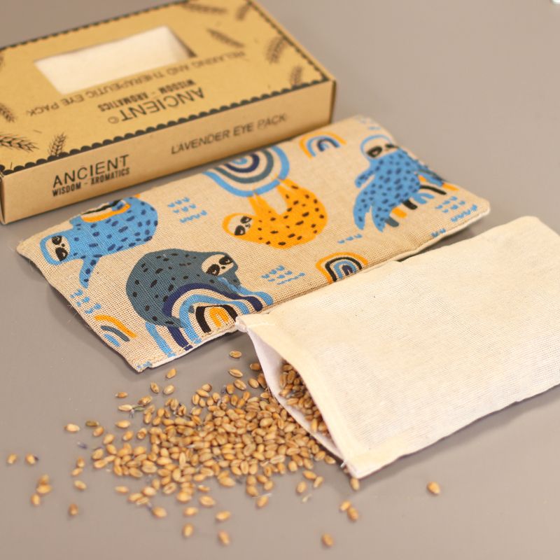 Augenkissen in Geschenkbox - Faultier