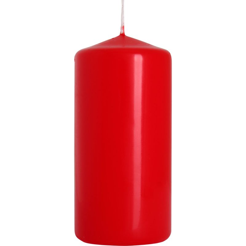 Stumpenkerzen 50x100mm - Rot