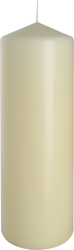Stumpenkerzen 80x250mm - Elfenbein