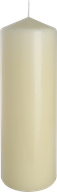 Stumpenkerzen 80x250mm - Elfenbein