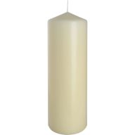 Stumpenkerzen 80x250mm - Elfenbein