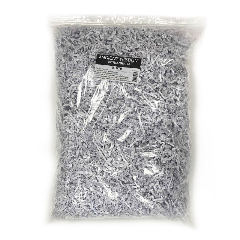 ZigZag DeLux Geschreddertes Papier - Weiß (1KG)