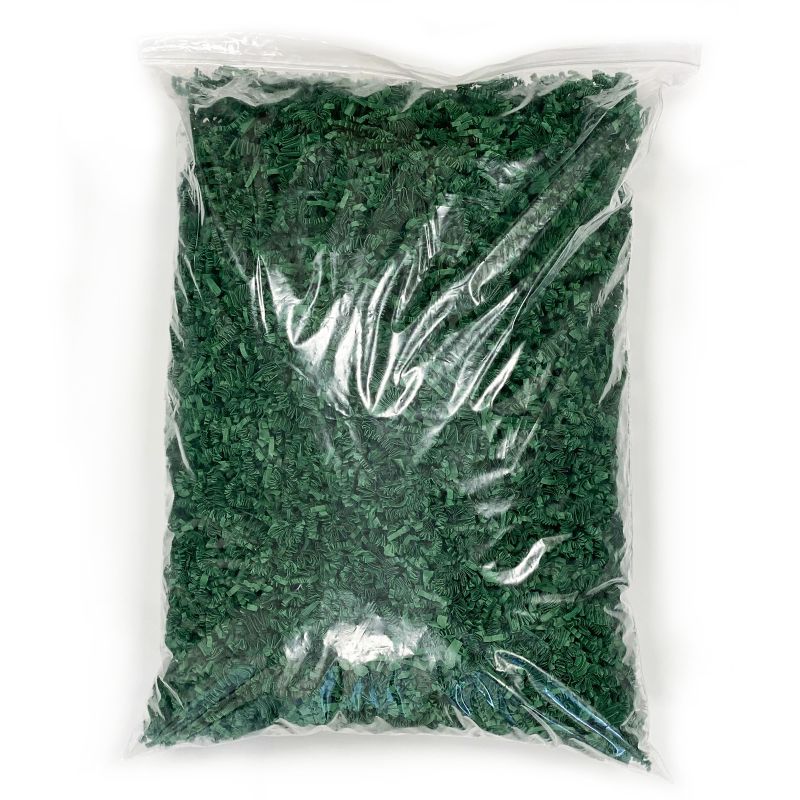 ZigZag DeLux Geschreddertes Papier - Waldgrün (1KG)
