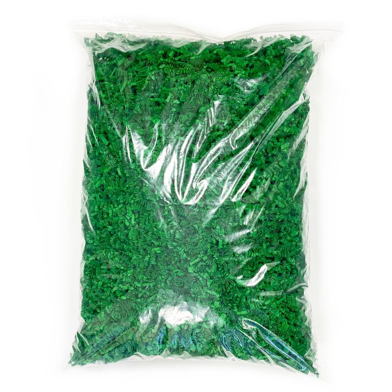 ZigZag DeLux Geschreddertes Papier - Grün (1KG)
