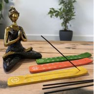 Chakra-Räucherstäbchenhalter – Set mit 7 Designs