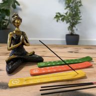 Chakra-Räucherstäbchenhalter – Set mit 7 Designs