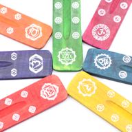 Chakra-Räucherstäbchenhalter – Set mit 7 Designs