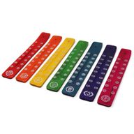 Chakra-Räucherstäbchenhalter – Set mit 7 Designs