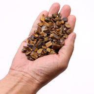Tigerauge Edelsteinchips - 1KG