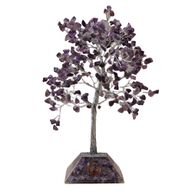 Edelsteinbaum mit Orgonitbasis – 320 Steine ​​– Amethyst