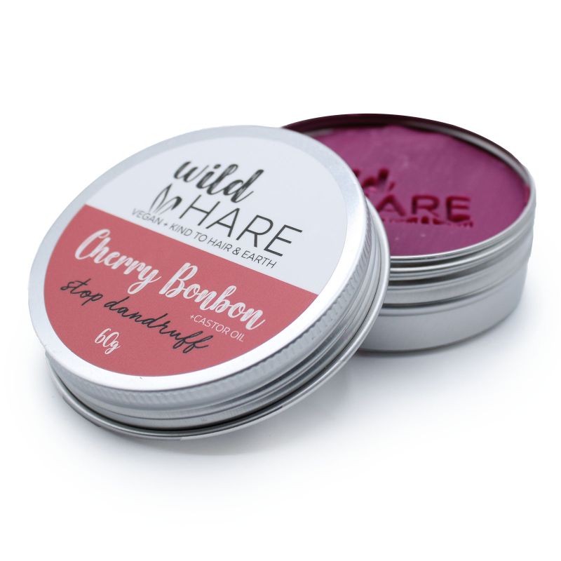 Wild Hare' Festes Shampoo 60g - Kirschbonbon