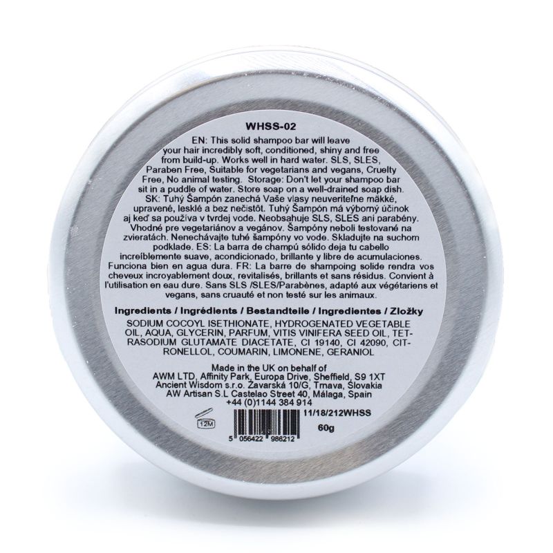 Wild Hare' Festes Shampoo 60g - Aloe Vera