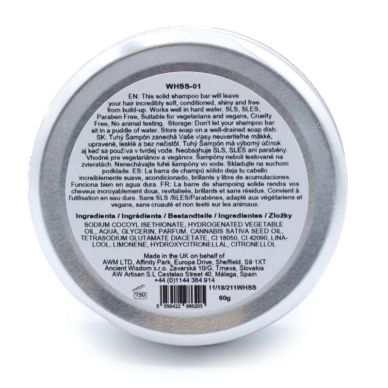 Wild Hare' Festes Shampoo 60g - Orchidee