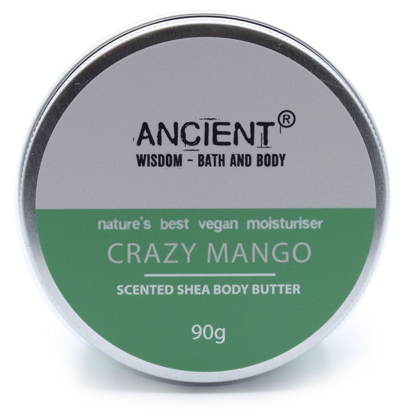 Duftende Shea-Körperbutter 90 g – Crazy Mango