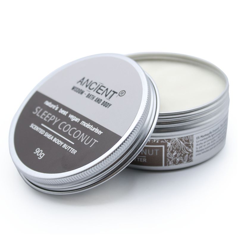 Duftende Shea-Körperbutter 90 g – Sleepy Coconut