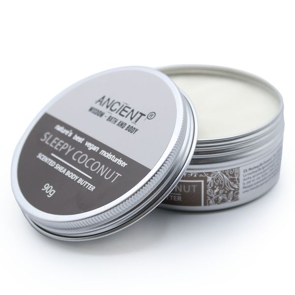 Duftende Shea-Körperbutter 90 g – Sleepy Coconut