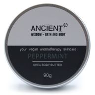 Aromatherapie-Sheabutter für den Körper 90 g - Pfefferminze