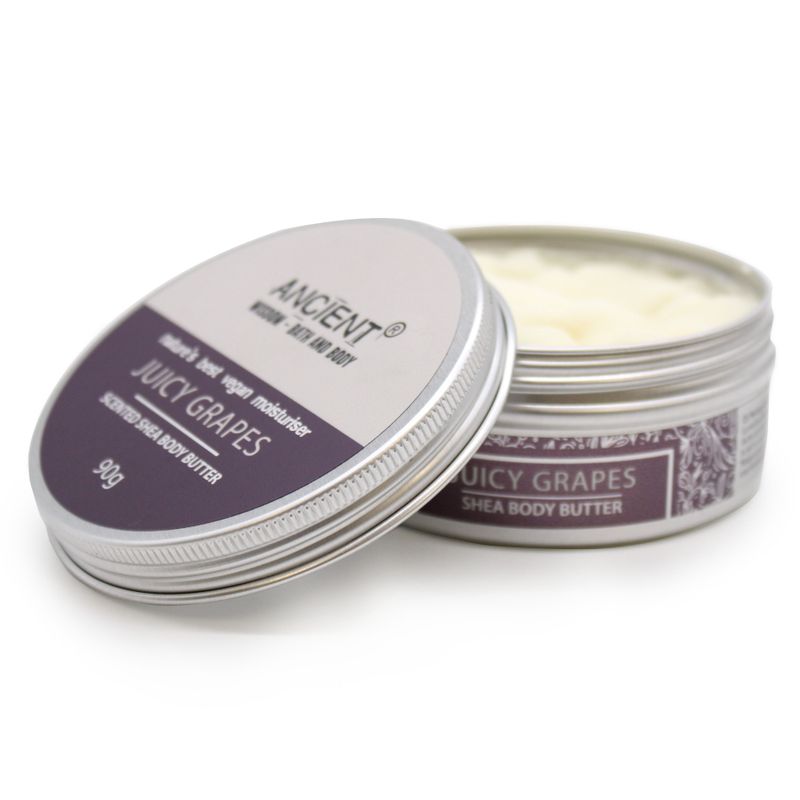 Duftende Shea-Körperbutter 90 g – Saftige Trauben