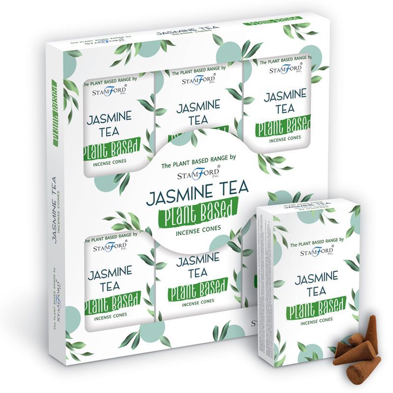15 Räucherkegel - Jasmine Tea