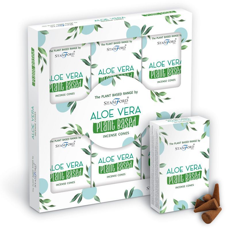 15 Räucherkegel - Aloe Vera