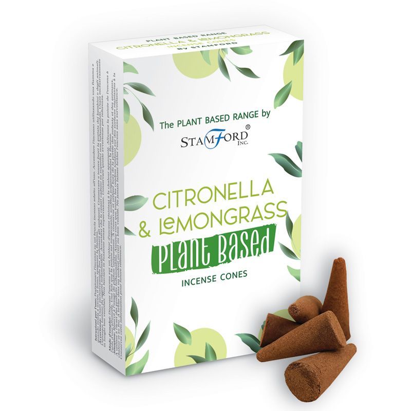 15 Räucherkegel - Citronella & Lemongrass