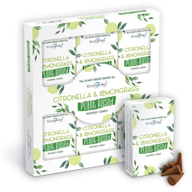 15 Räucherkegel - Citronella & Lemongrass