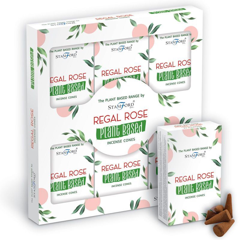 15 Räucherkegel - Regal Rose