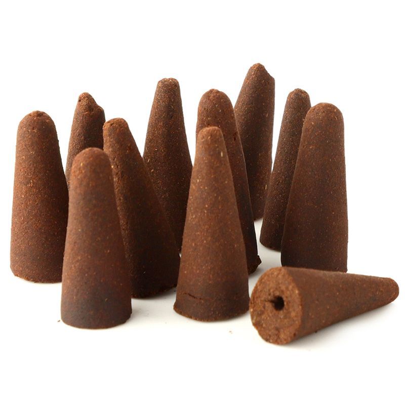 12 Backflow Räucherkegel - Sandalwood