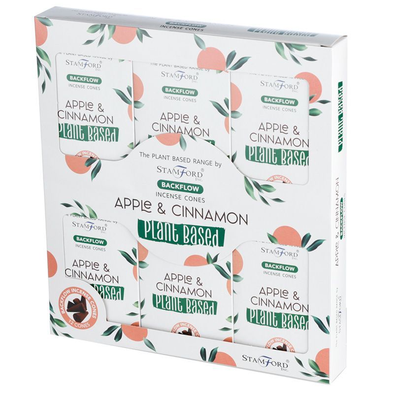 12 Backflow Räucherkegel - Apple & Cinnamon