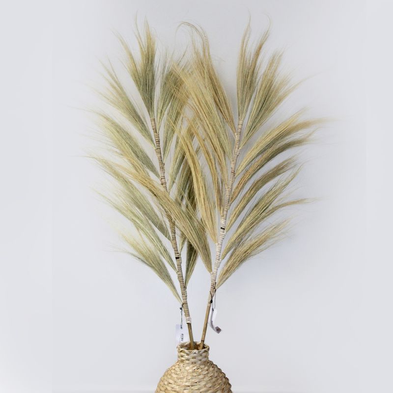 Natürliches Rayung-Gras Blond - 1.6m