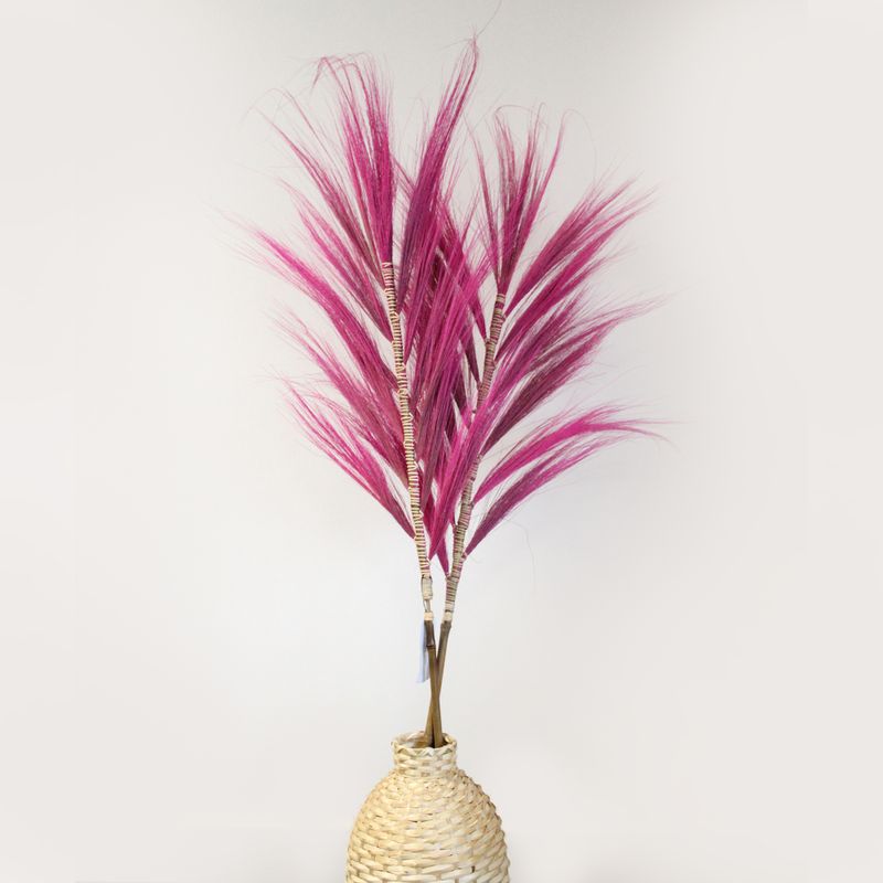 Natürliches Rayung-Gras Rosa 1.6m