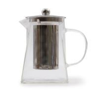 Teekanne aus Glas mit Sieb - Turmform - 780 ml