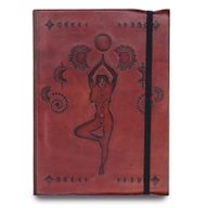 Kleines Notizbuch mit Riemen - Kosmische Göttin