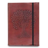 Kleines Notizbuch mit Trageriemen - Baum des Lebens