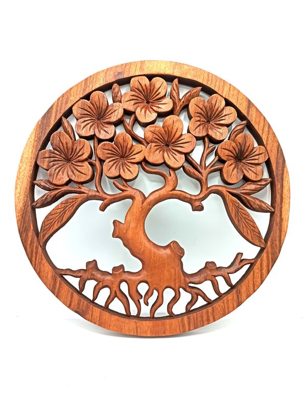 Baum des Lebens Frangipani Panel - 40cm
