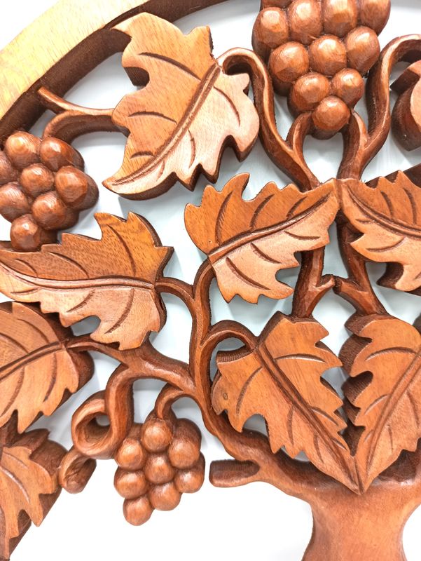 Baum des Lebens Trauben Panel - 40cm