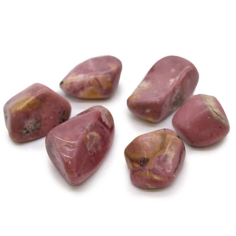 XL-Trommelsteine – Rhodonit