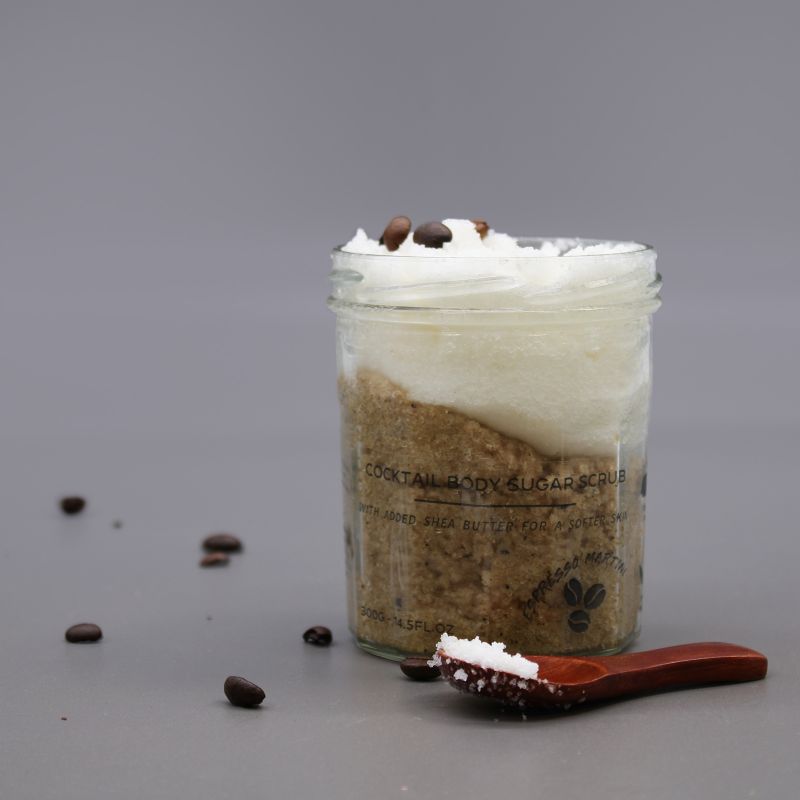 Duftendes Zucker-Körperpeeling – Espresso Martini 300 g