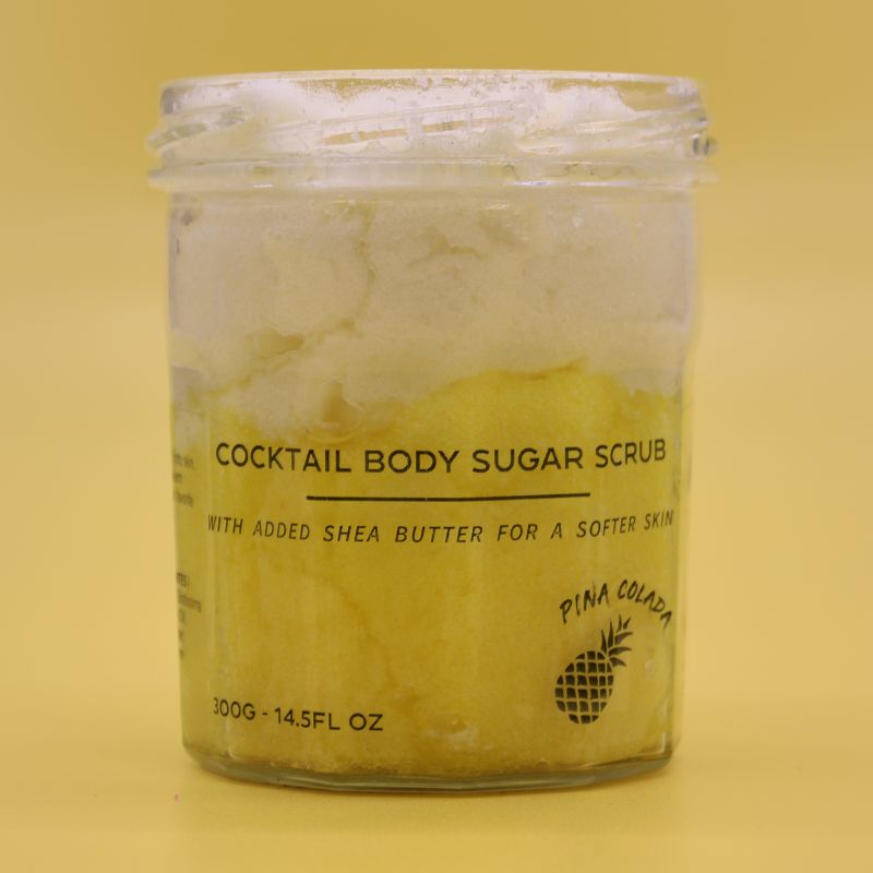 Duftendes Zucker-Körperpeeling – Pinacolada 300 g