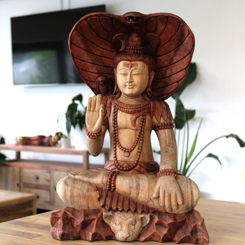 Shiva mit Kobra - 50cm