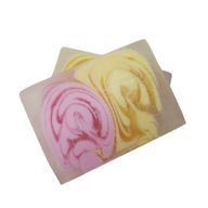 Handgefertigter Seifenlaib 1,2 kg - Magnolie