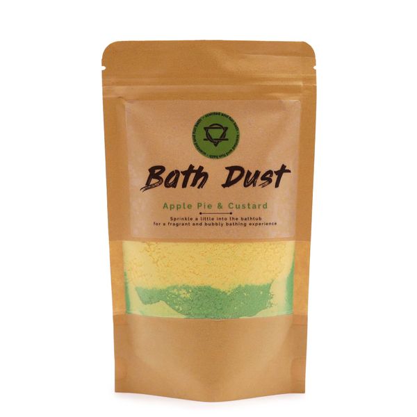 Badepulver mit Apfelkuchen- und Vanillepudding 200 g
