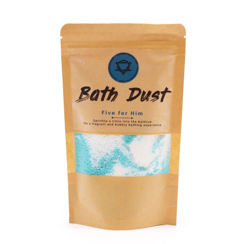 Badepulver mit Five for Him, 200 g