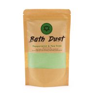 Badepulver mit Pfefferminze und Teebaum, 200 g