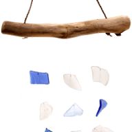 Windspiele - Blaues und weißes