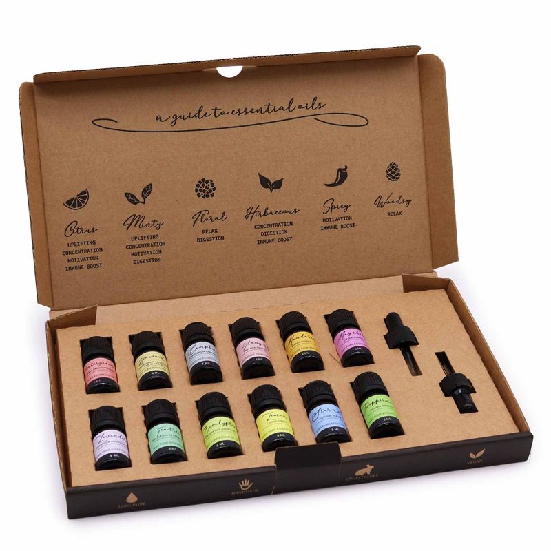 Ätherisches Aromatherapie-Öl-Set – Starterpaket