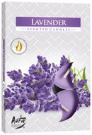 6 Duftteelichter - Lavender
