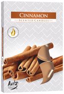 6 Duftteelichter - Cinnamon